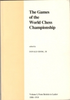 Odom, The Games of the Wolrd Chess Championship Vol. I