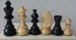 Schachfigur Travem�nde KH 88 mm im Holzkasten