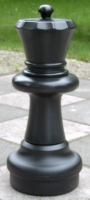 Einzelfigur MOORBECK Dame schwarz
