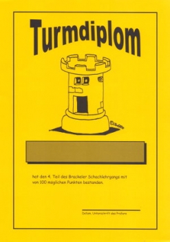 Goldschmidt/Sohrabi, Brackeler Schachlehrgang 4. Teil: Turmdiplom