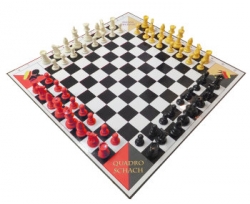 QuadroChess and Checkers