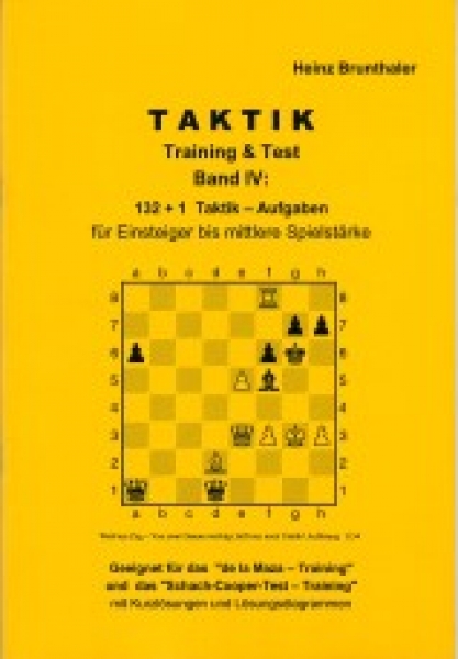 Brunthaler, Taktik Training&Test Band IV