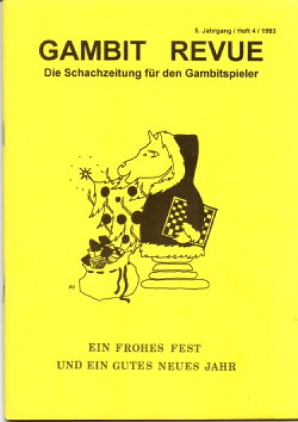 Gambit-Revue 1993 - Die Schachzeitung für den Gambitspieler