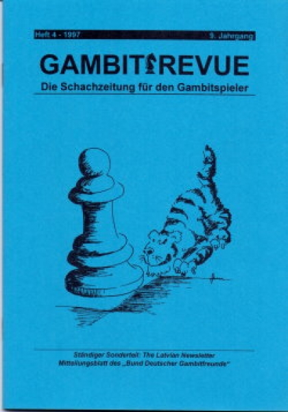 Gambit-Revue 1997 - Die Schachzeitung für den Gambitspieler