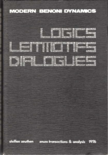 Zeuthen, Modern Benoni Dynamics - Logics, Leitmotifs, Dialogues