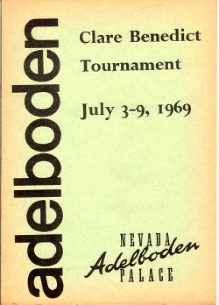 1969 Clare Benedict Tournament