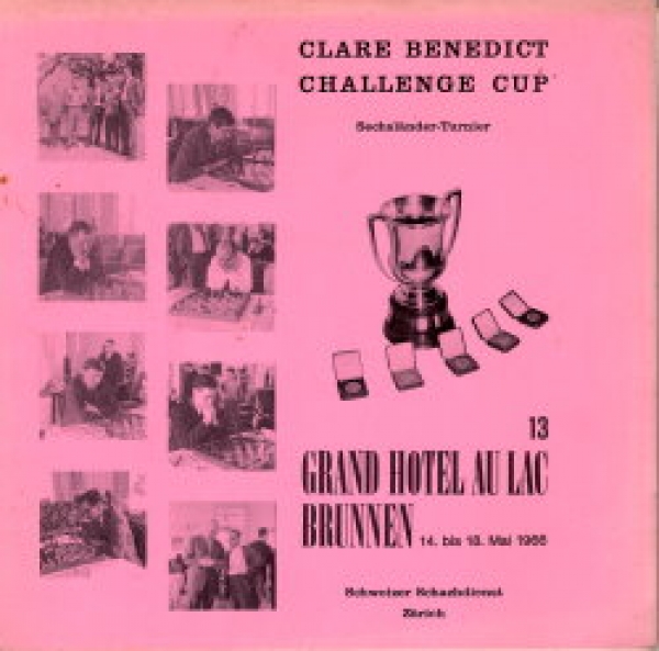 1966 Clare Benedict Challenge Cup Sechsländer-Turmier im Grand Hotel Au Lac in Brunnen 14.-18.05.1966