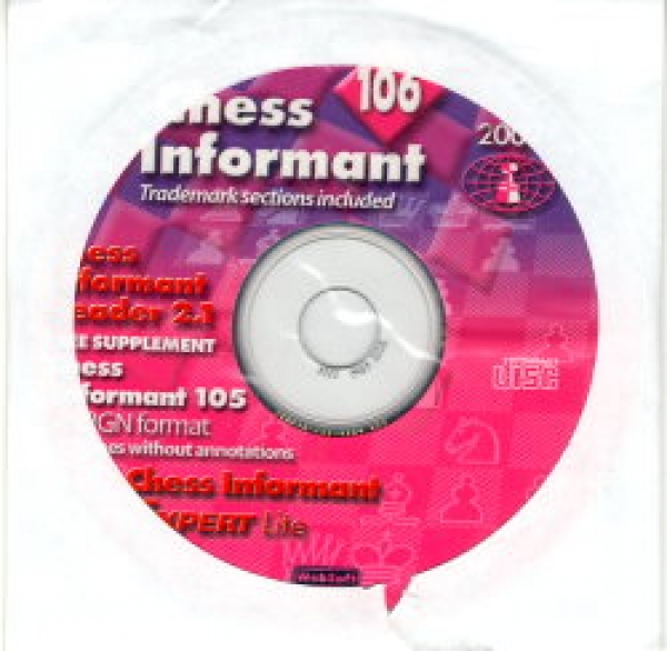 Schach-Informator Band 106 CD