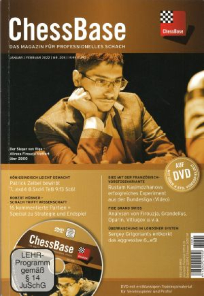 ChessBase Magazin 205 (Januar/Februar 2022)