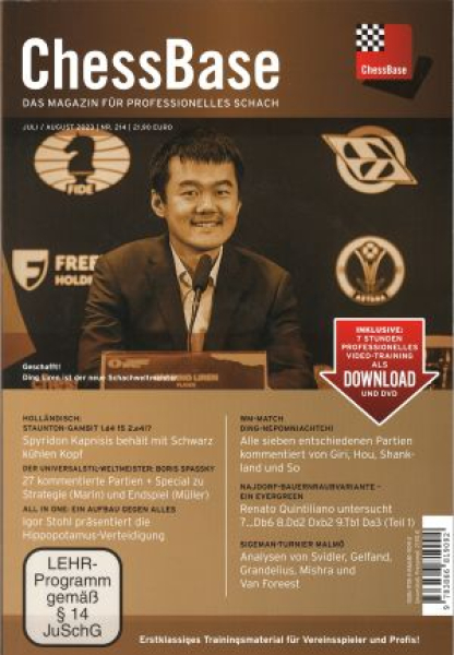ChessBase Magazin 214 (Juli/August 2023)