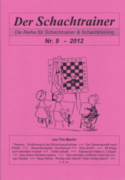 Martin, Der Schachtrainer - Band  9