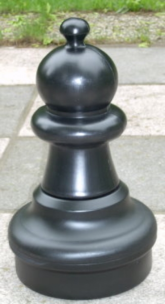 Einzelfigur Bauer schwarz