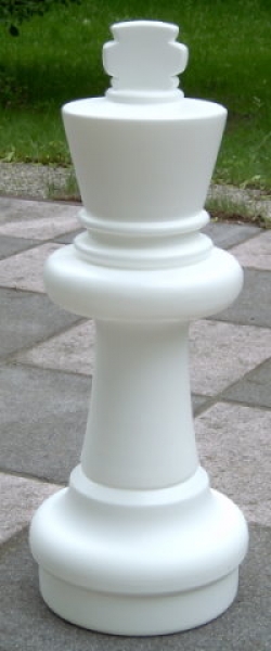 Einzelfigur König weiß